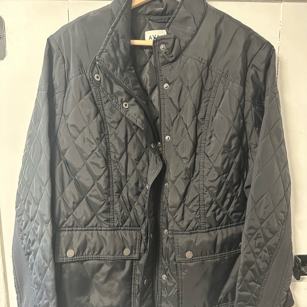 Ava & Viv Black Quilted Puffer Jacket